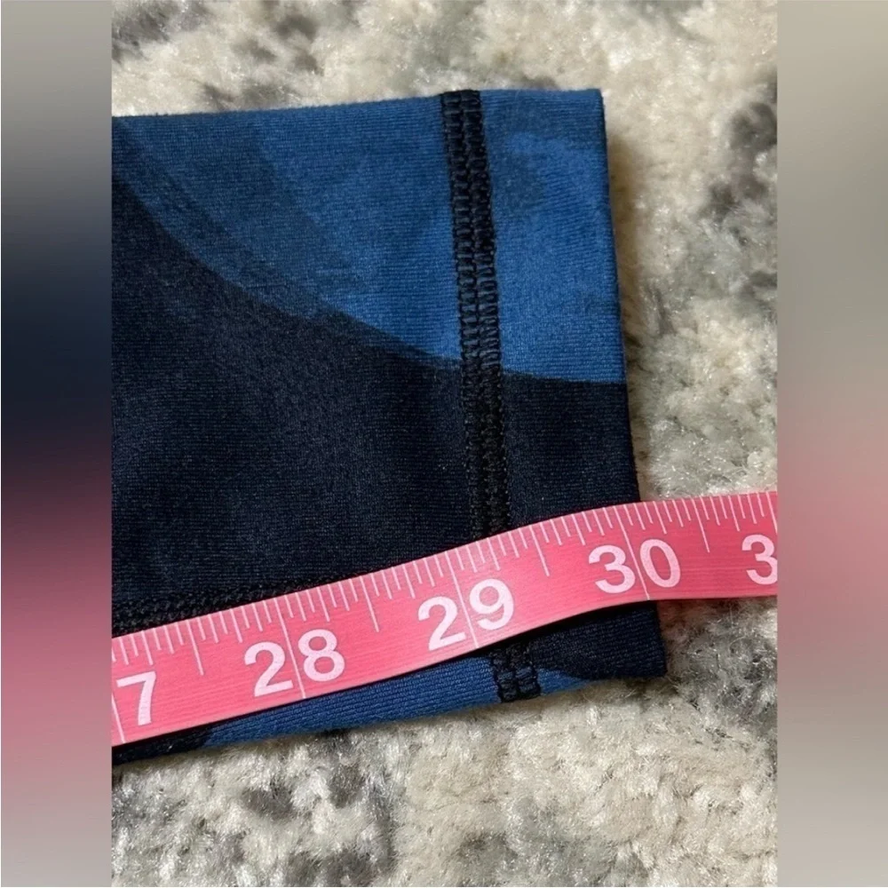 Lululemon Wunder Under Pant *Full-On Luon Back Spin‎ Stroke Poseidon Black